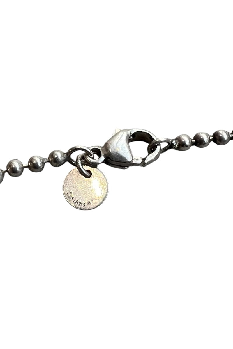 925 SILVER CIRCLE NECKLACE / SILVER [SIZE: ONE SIZE USED]