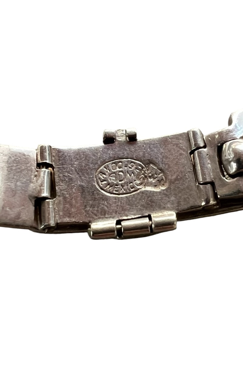 MADE IN MEXICO 925 SILVER BELT BRACELET / SILVER [SIZE: ONE SIZE USED]