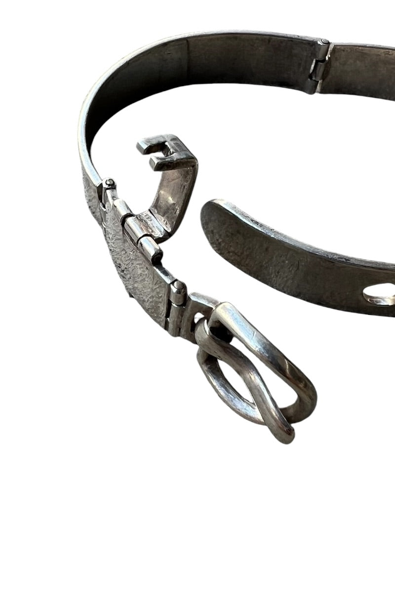 MADE IN MEXICO 925 SILVER BELT BRACELET / SILVER [SIZE: ONE SIZE USED]