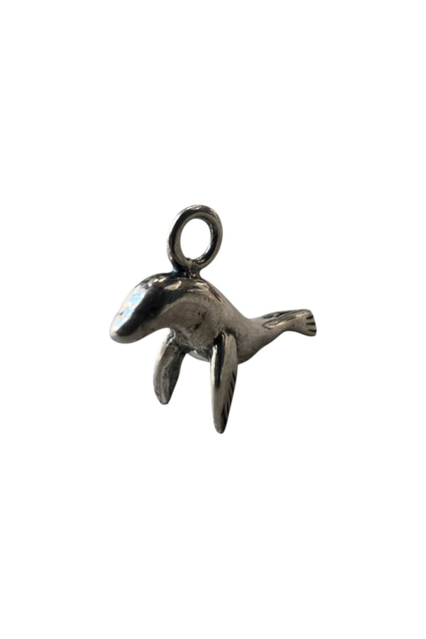 925 SILVER SEA LION PENDANT TOP / SILVER [SIZE: ONE SIZE USED]