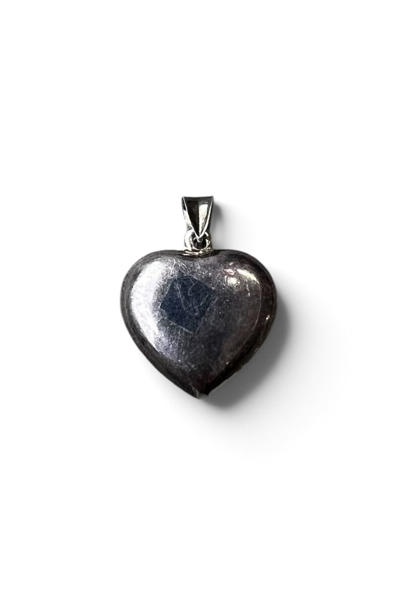 925 SILVER HEART PENDANT TOP / SILVER [SIZE: ONE SIZE USED]
