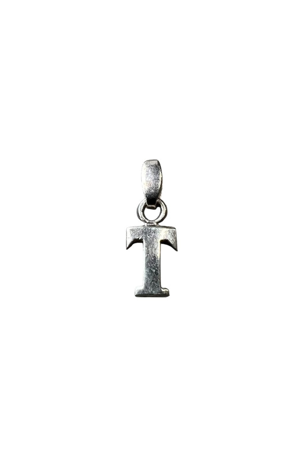 925 SILVER T PENDANT TOP / SILVER [SIZE: ONE SIZE USED]