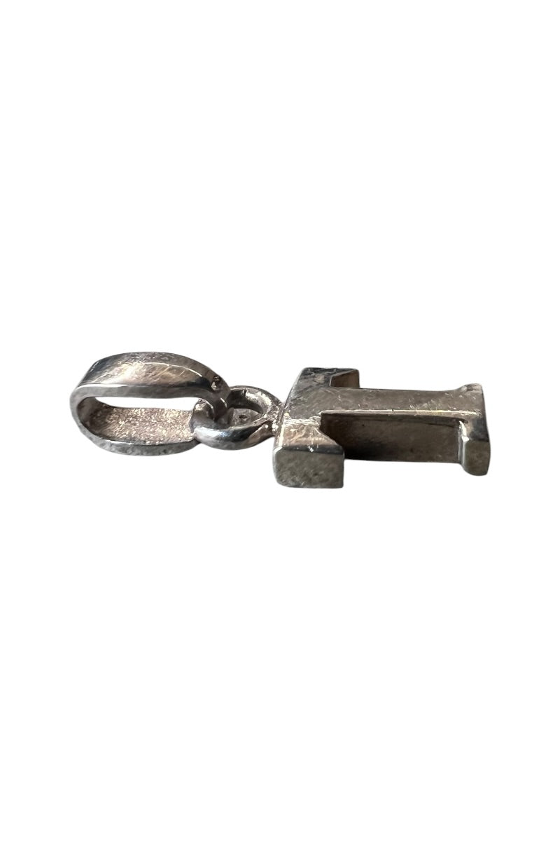 925 SILVER T PENDANT TOP / SILVER [SIZE: ONE SIZE USED]