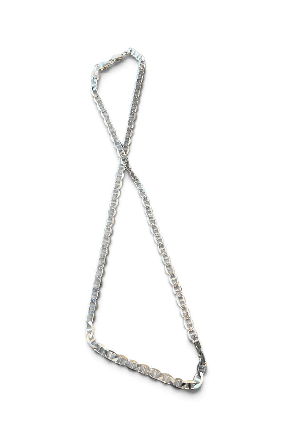 MADE IN ITALY 925 SILVER NECKLACE / SILVER [SIZE: ONE SIZE USED]