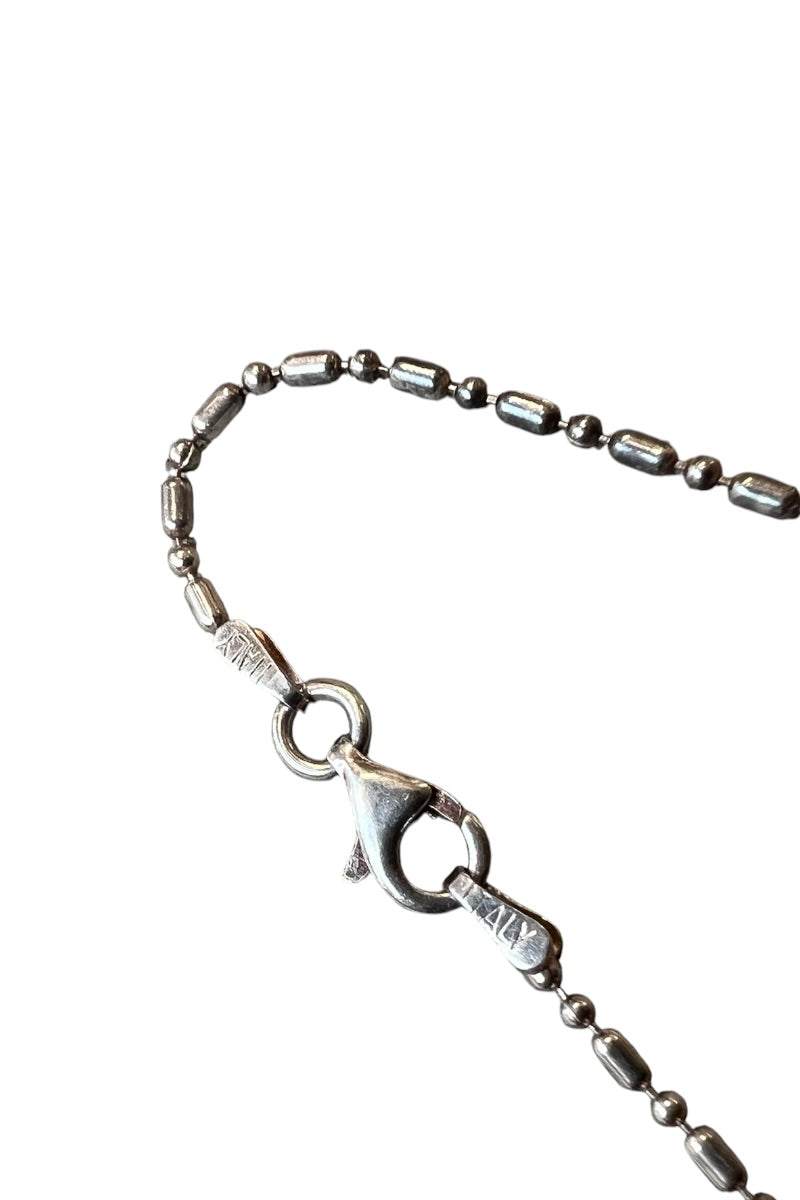 MADE IN ITALY 925 SILVER NECKLACE / SILVER [SIZE: ONE SIZE USED]