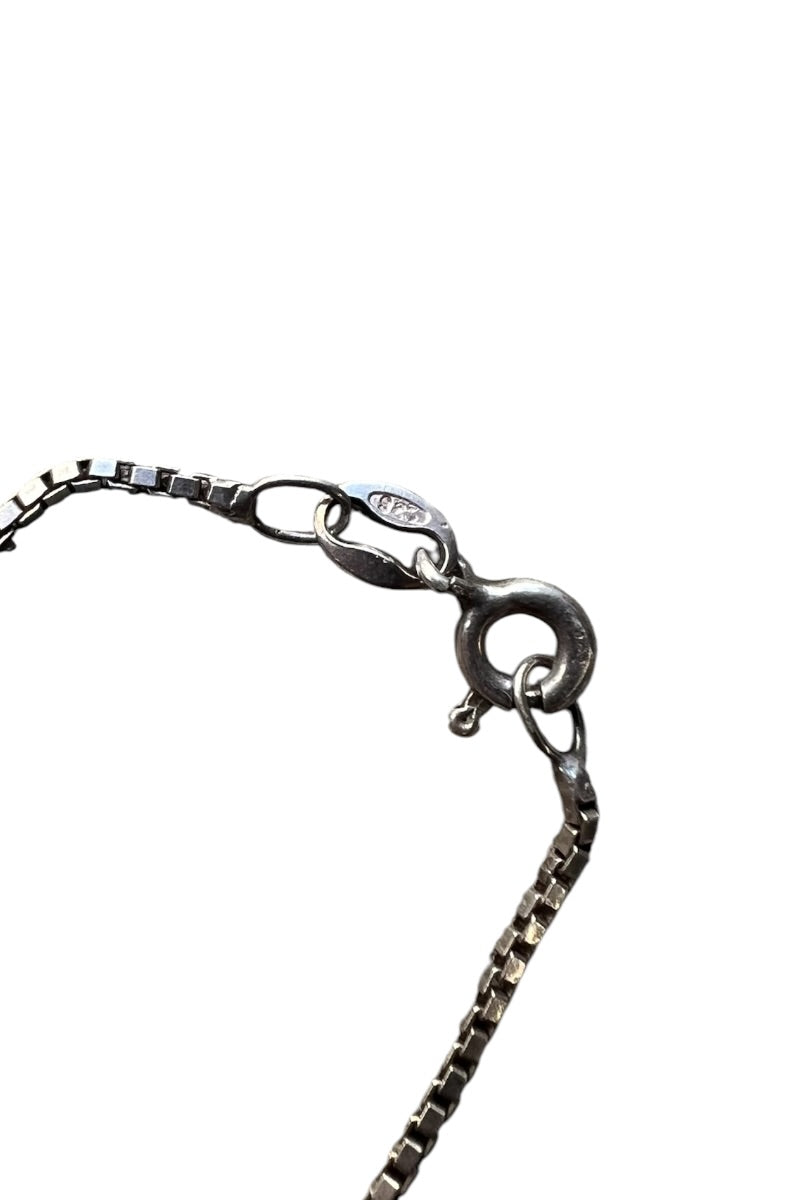 925 SILVER VENETIAN LINK NECKLACE / SILVER [SIZE: ONE SIZE USED]