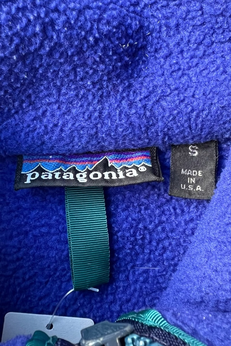 MADE IN USA 89'S RETRO FLEECE JACKET / PURPLE [SIZE: S USED]