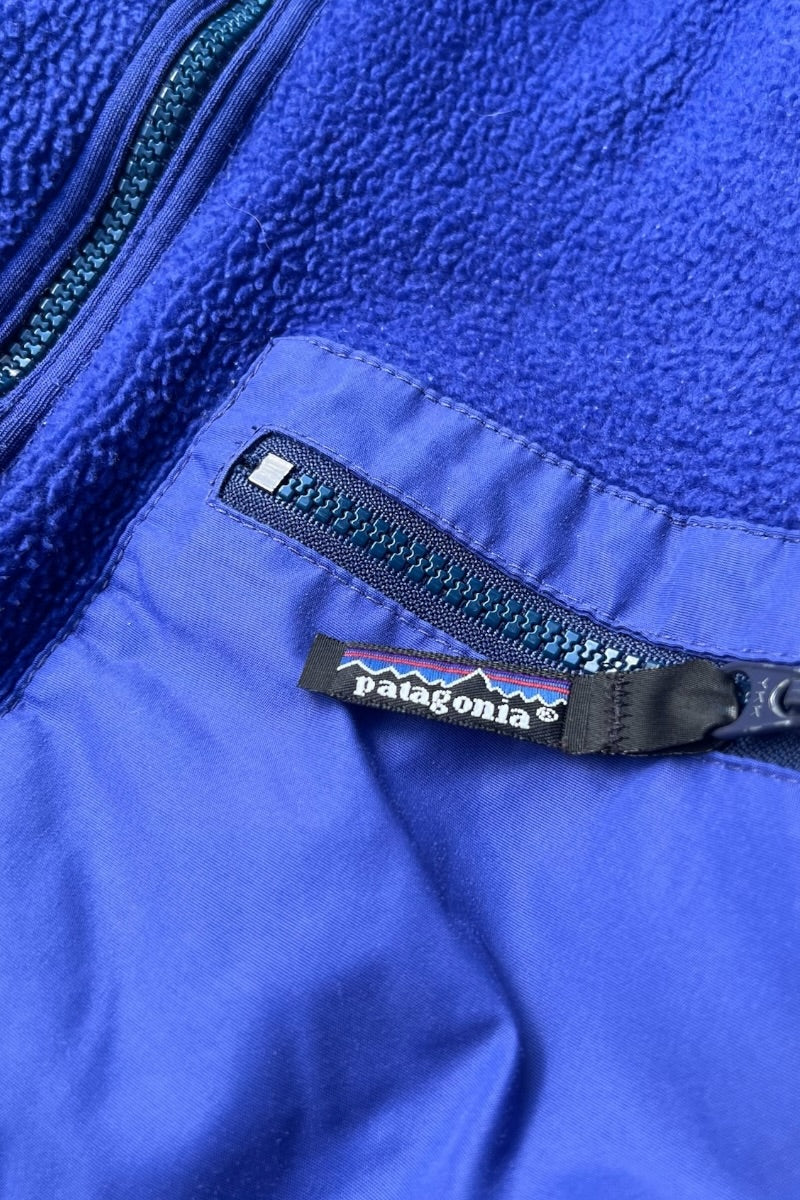 MADE IN USA 89'S RETRO FLEECE JACKET / PURPLE [SIZE: S USED]