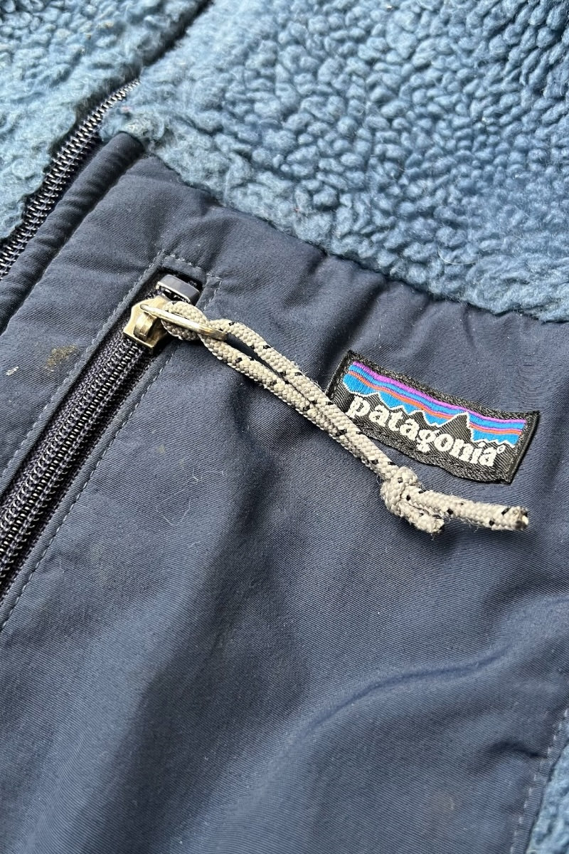 MADE IN USA 99'S RETRO-X FLEECE JACKET / BLUE [SIZE: S USED]