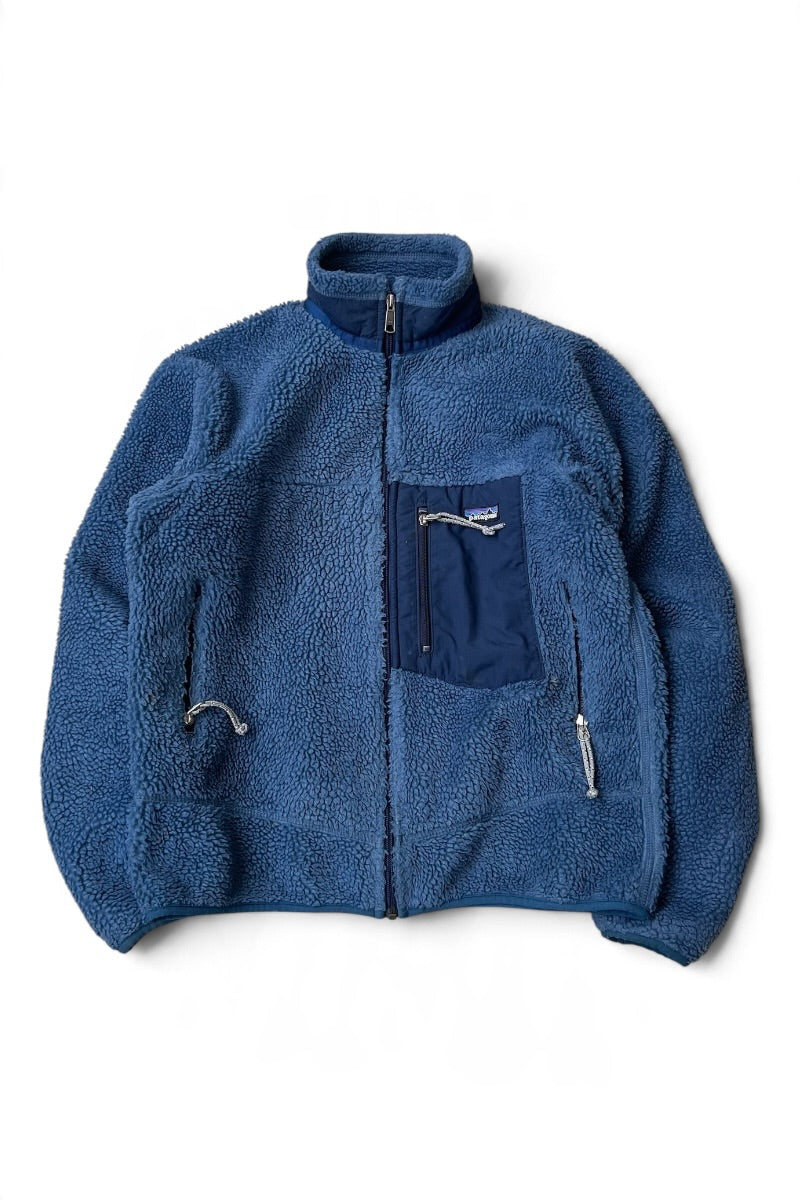 MADE IN USA 99'S RETRO-X FLEECE JACKET / BLUE [SIZE: S USED]