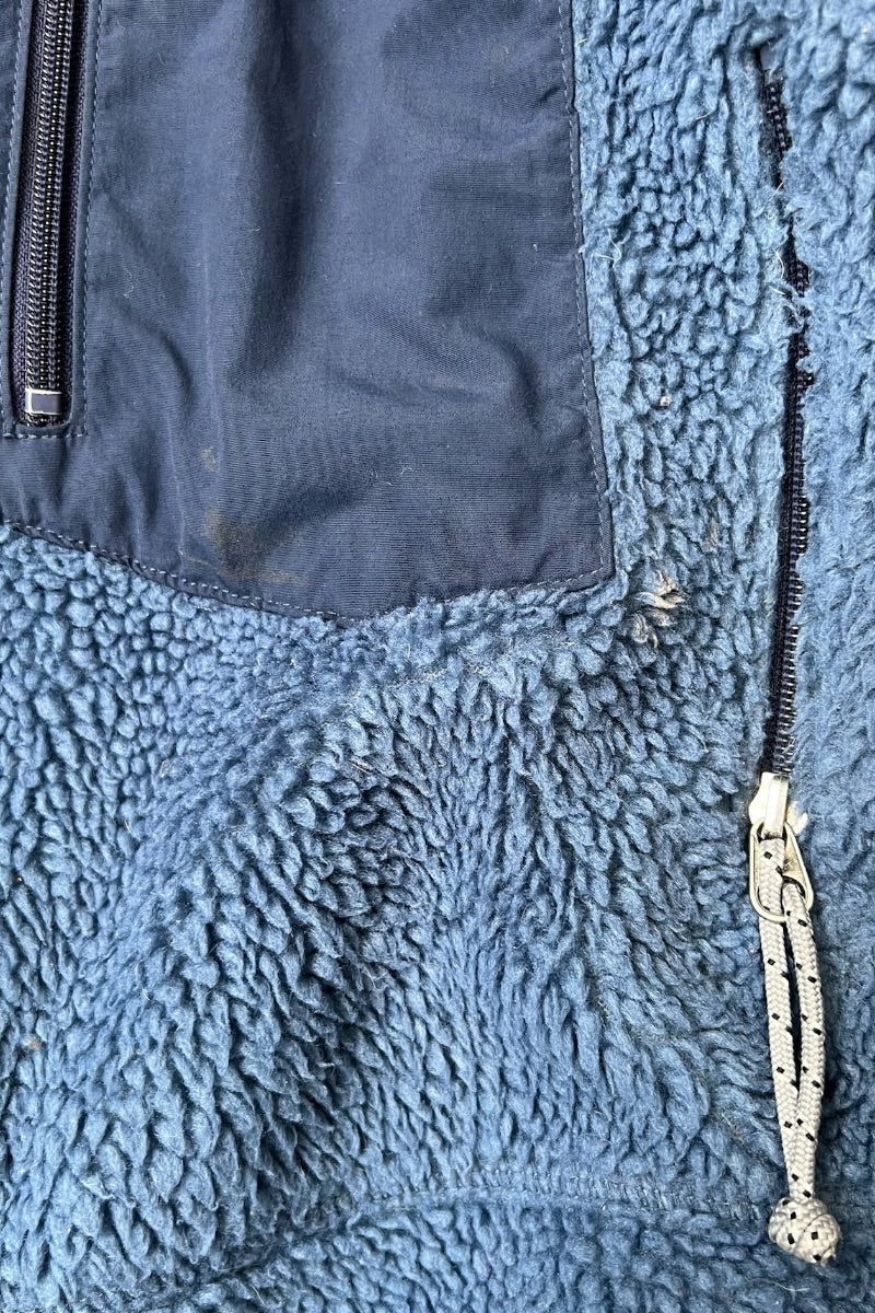 MADE IN USA 99'S RETRO-X FLEECE JACKET / BLUE [SIZE: S USED]