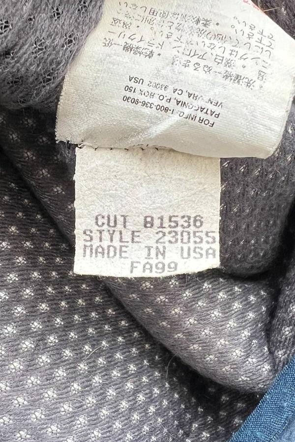 MADE IN USA 99'S RETRO-X FLEECE JACKET / BLUE [SIZE: S USED]