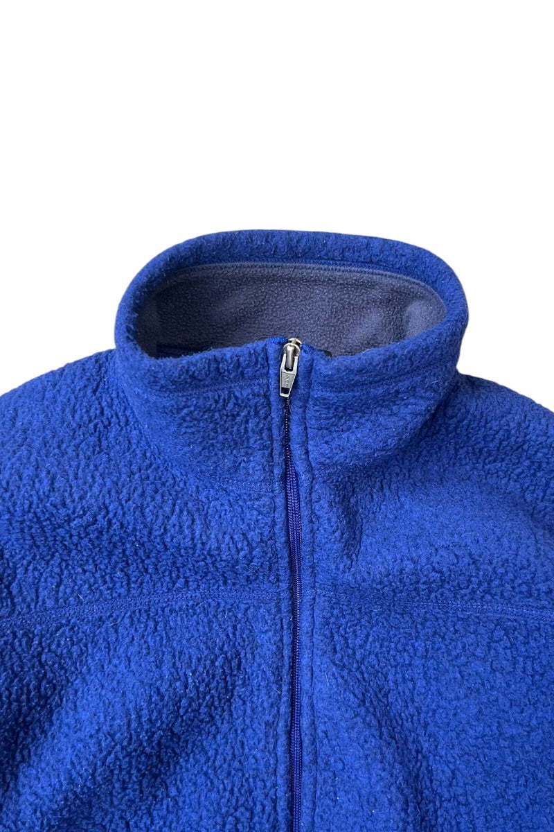 MADE IN USA 96'S ZIP SYNCHILLA FLEECE JACKET / BLUE [SIZE: M USED]