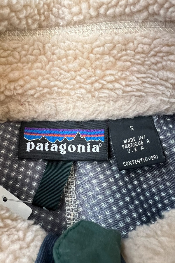 MADE IN USA 99'S CLASSIC RETRO X FLEECE JACKET / BEIGE [SIZE: S USED]