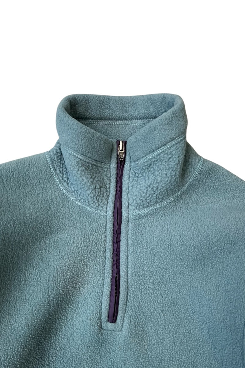 MADE IN USA 96'S HALF-ZIP FLEECE JACKET / GREEN	[SIZE: M USED]