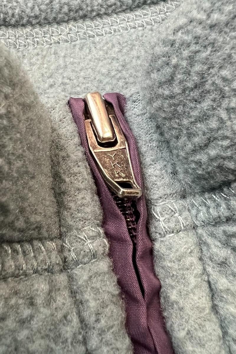 MADE IN USA 96'S HALF-ZIP FLEECE JACKET / GREEN	[SIZE: M USED]