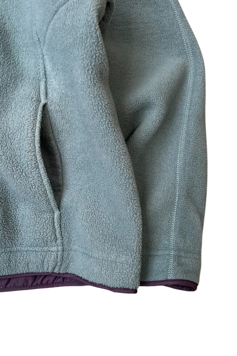MADE IN USA 96'S HALF-ZIP FLEECE JACKET / GREEN	[SIZE: M USED]