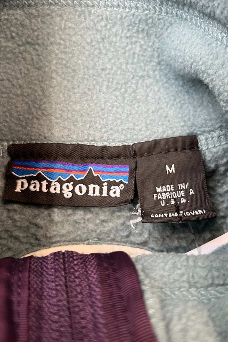 MADE IN USA 96'S HALF-ZIP FLEECE JACKET / GREEN	[SIZE: M USED]