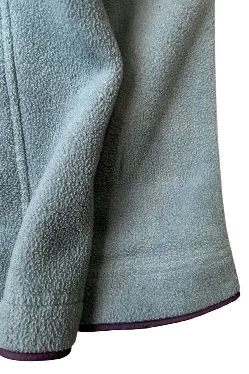 MADE IN USA 96'S HALF-ZIP FLEECE JACKET / GREEN	[SIZE: M USED]