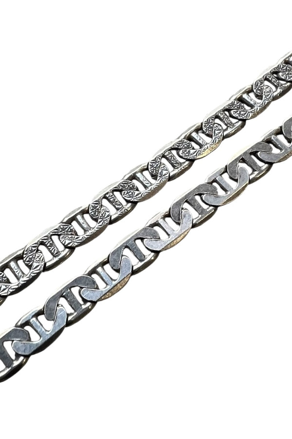 MADE IN ITALY 925 SILVER NECKLACE / SILVER [SIZE: ONE SIZE USED]