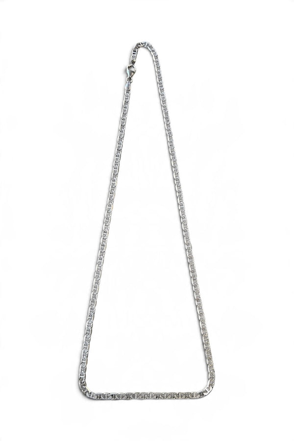 MADE IN ITALY 925 SILVER NECKLACE / SILVER [SIZE: ONE SIZE USED]