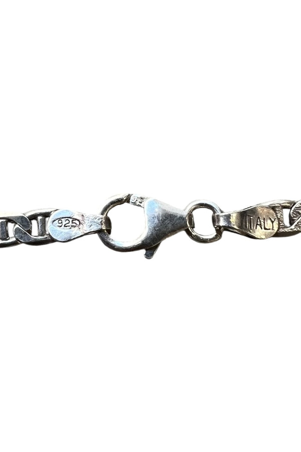 MADE IN ITALY 925 SILVER NECKLACE / SILVER [SIZE: ONE SIZE USED]