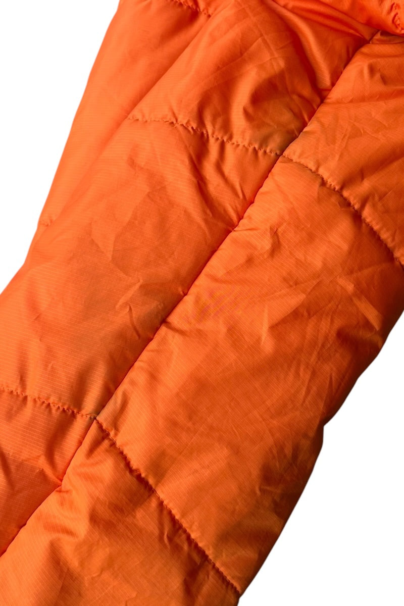 Y2K EARLY 00'S 83990FA NYLON PUFF JACKET / ORANGE [SIZE: XL USED]