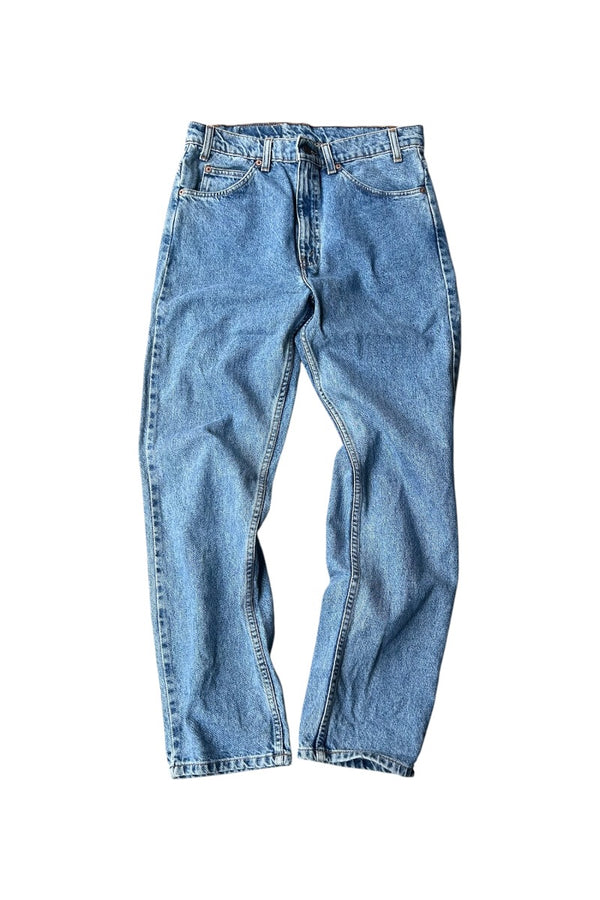 MADE IN MEXICO 94'S ORANGE TAB 505 DENIM PANTS / INDIGO [SIZE: 32 USED]