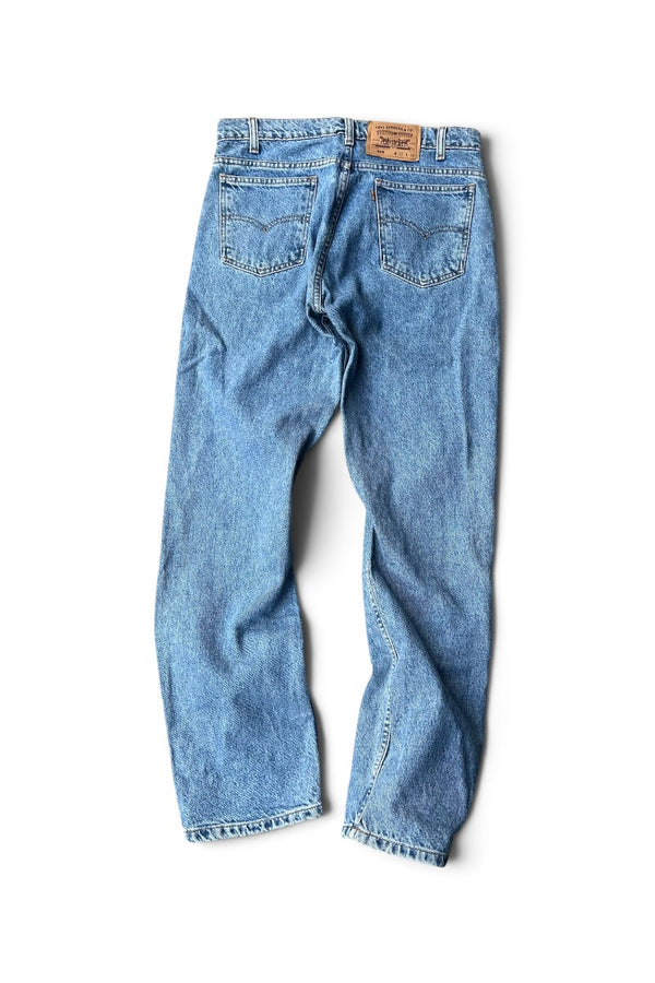 MADE IN MEXICO 94'S ORANGE TAB 505 DENIM PANTS / INDIGO [SIZE: 32 USED]