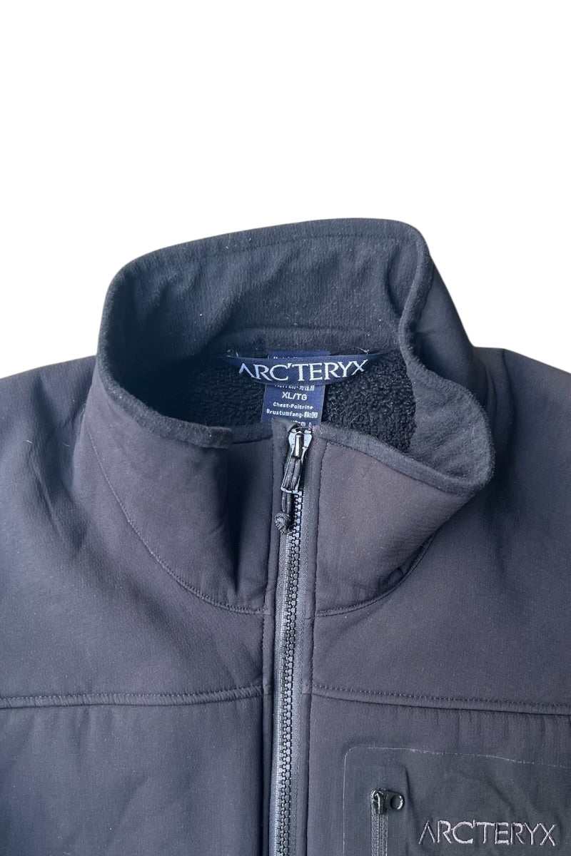 MADE IN CANADA Y2K EARLY 00'S SOFT SHELL EASY RIDER JACKET / BLACK [SIZE: XL USED]