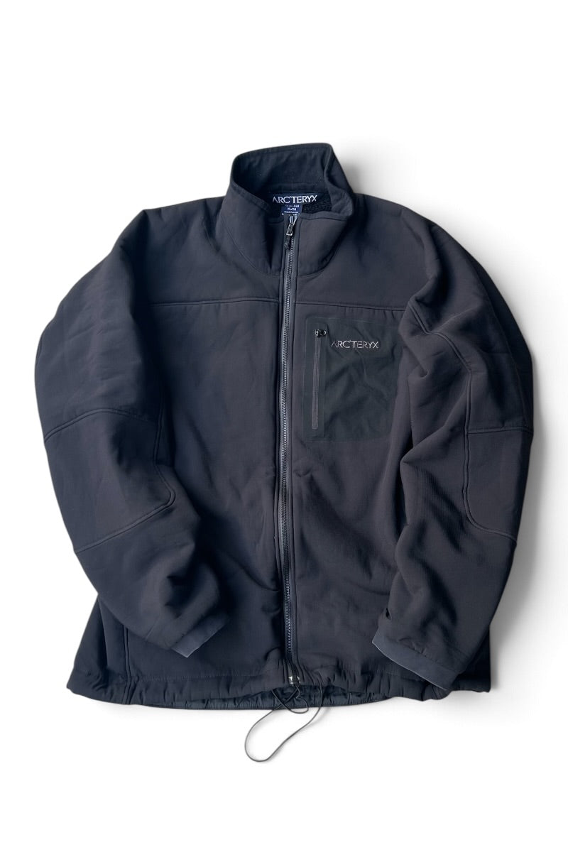 MADE IN CANADA Y2K EARLY 00'S SOFT SHELL EASY RIDER JACKET / BLACK [SIZE: XL USED]