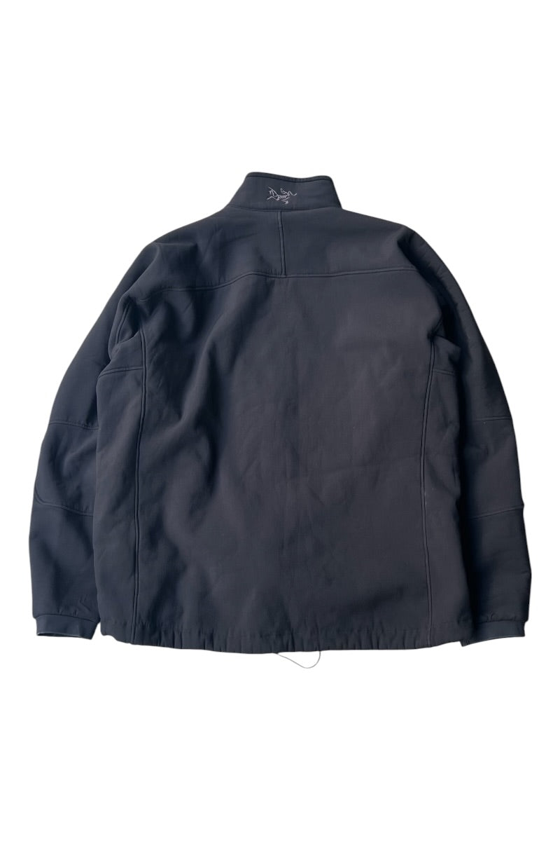 MADE IN CANADA Y2K EARLY 00'S SOFT SHELL EASY RIDER JACKET / BLACK [SIZE: XL USED]