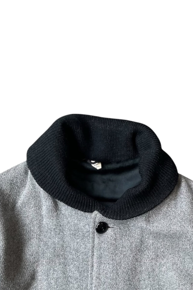 60-70'S STUDIUM JACKET / GRAY [SIZE: 40 USED]