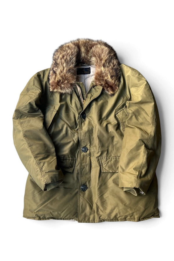 70-80'S B-9 TYPE NORTHWIND GOOSE DOWN JACKET 米空軍B-9型民間モデル / KHAKI [SIZE: M USED]