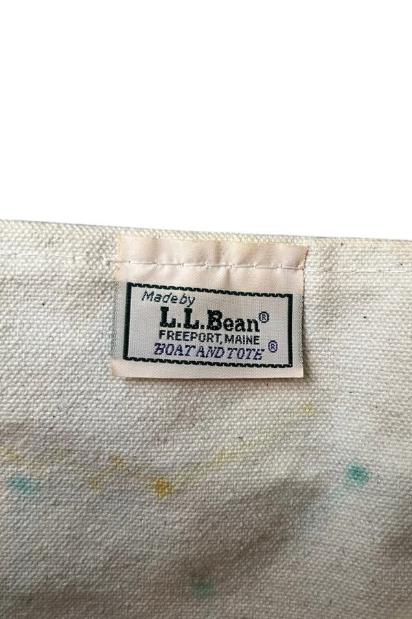 MADE IN USA 80'S SKETCH BOAT AND TOTE BAG / GREEN [SIZE: ONE SIZE USED]