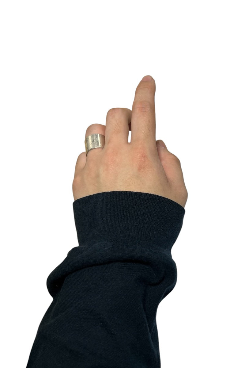 925 SILVER RING / SILVER [SIZE: 14号相当 USED]