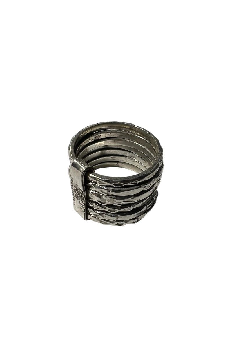 MADE IN MEXICO 925 SILVER RING / SILVER [SIZE: 10号相当 USED]