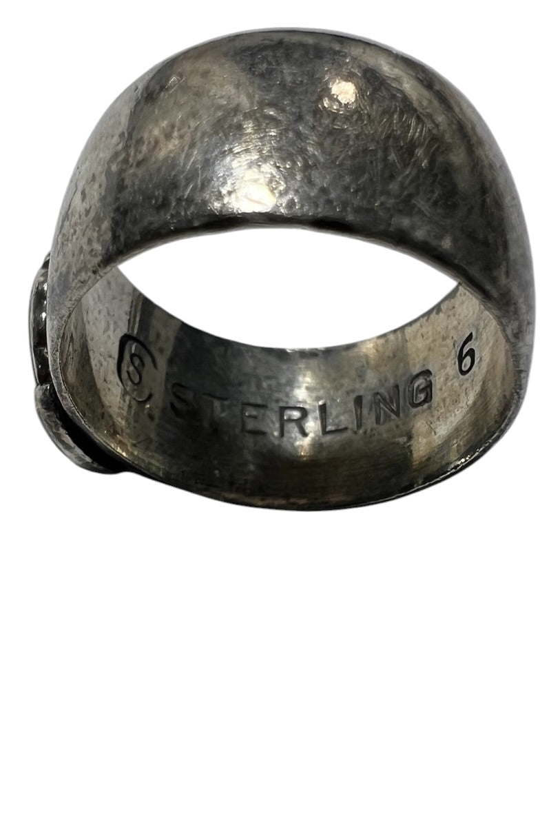 STERLING SILVER RING / SILVER [SIZE: 11.5号相当 USED]
