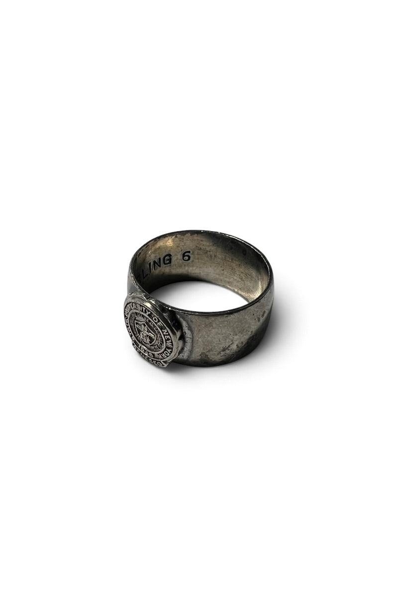 STERLING SILVER RING / SILVER [SIZE: 11.5号相当 USED]
