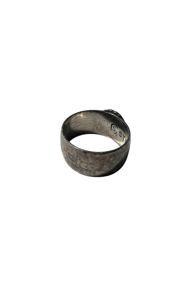 STERLING SILVER RING / SILVER [SIZE: 11.5号相当 USED]