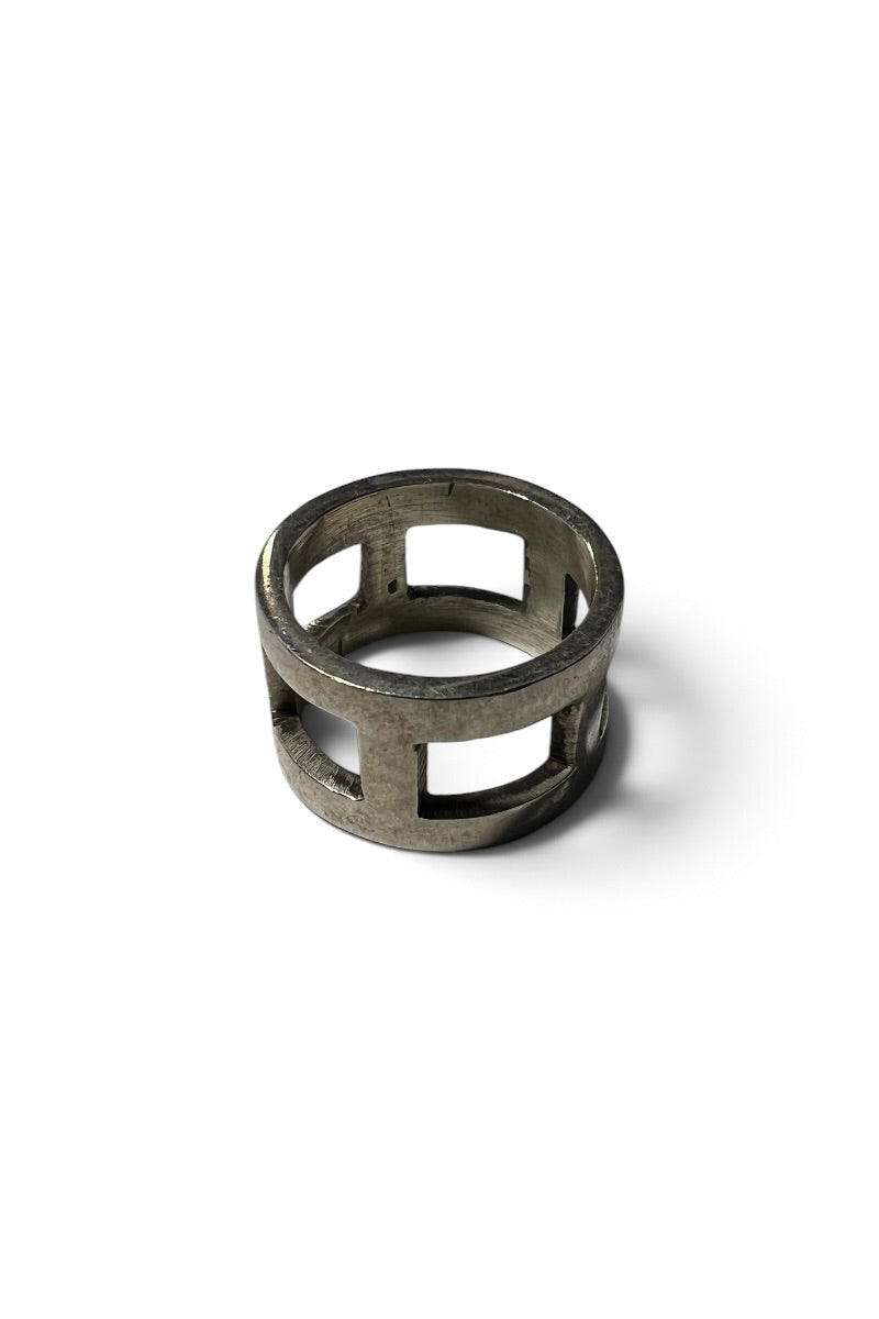 925 SILVER RING / SILVER [SIZE: 10号相当 USED]