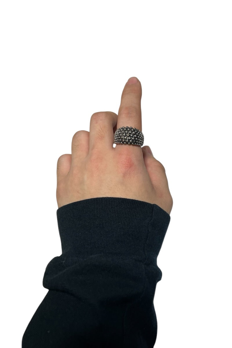 925 SILVER RING / SILVER [SIZE: 16.5号相当 USED]