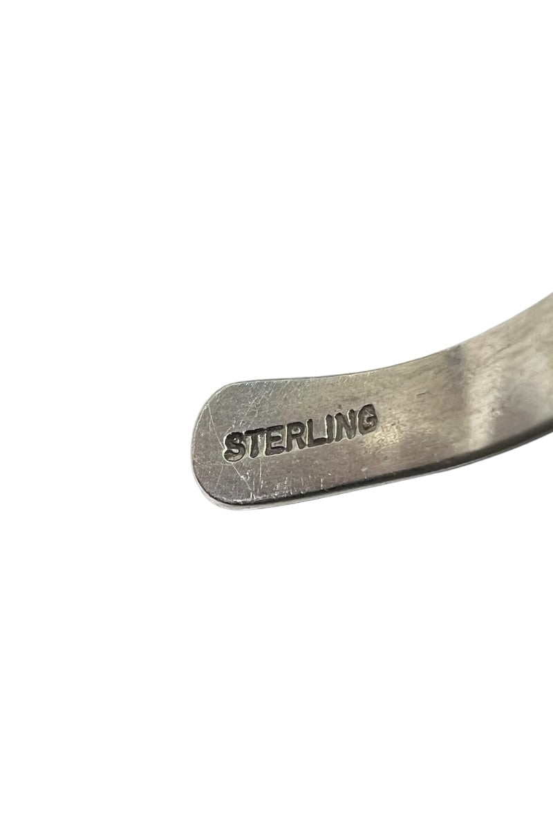 STERLING SILVER BANGLE / SILVER [SIZE: ONE SIZE USED]
