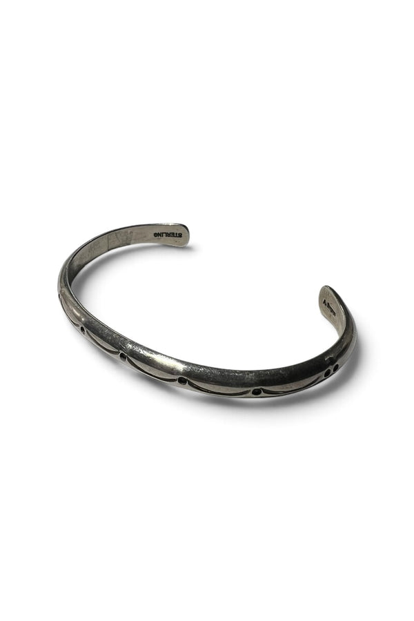 STERLING SILVER BANGLE / SILVER [SIZE: ONE SIZE USED]