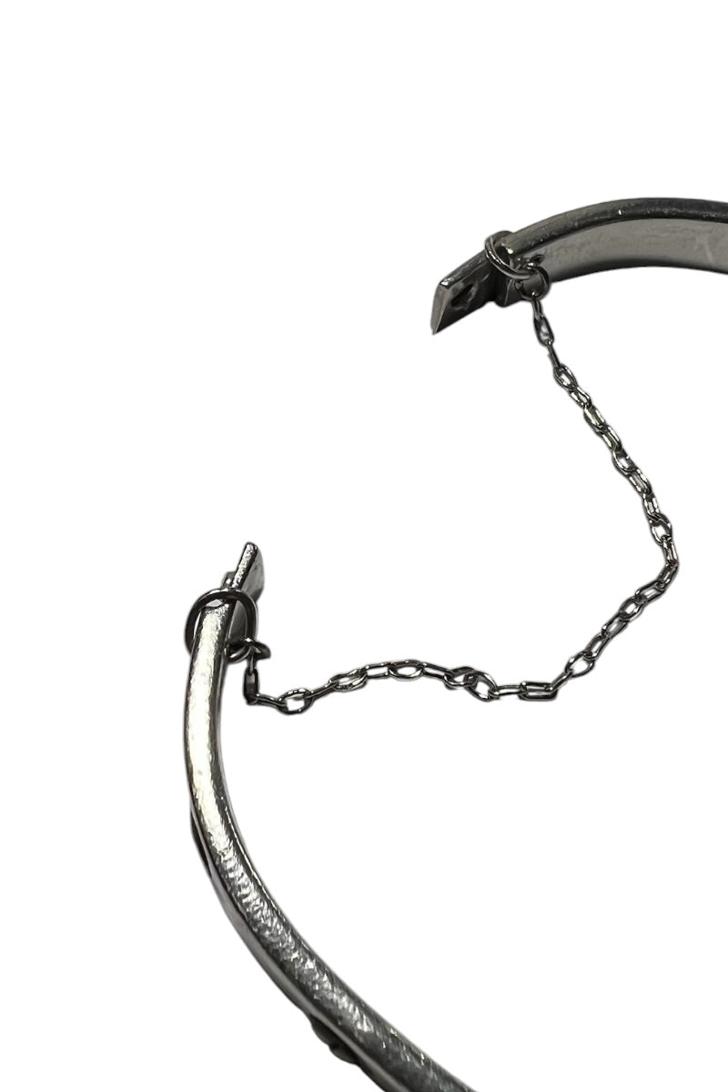 MADE IN MEXICO 925 SILVER BANGLE W/BRASS / SILVER [SIZE: ONE SIZE USED]