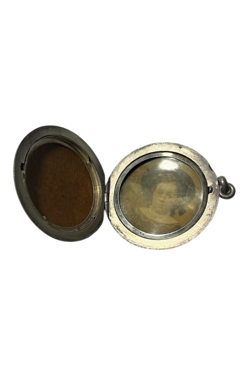 925 SILVER PENDANT LOCKET / SILVER [SIZE: ONE SIZE USED]