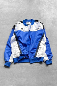 MADE IN USA 86'S OLYMPIC TRACK JACKET / WHITE/BLUE [SIZE: M USED]