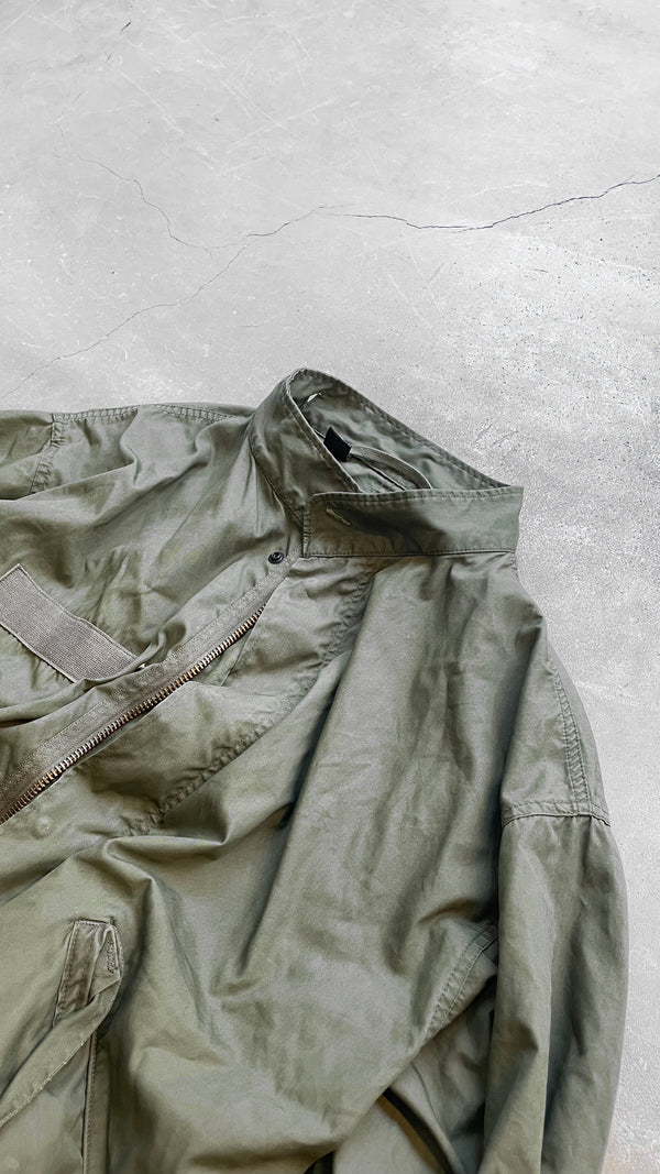 84'S M-65 FISHTAIL MODS COAT / KHAKI [SIZE: L USED]