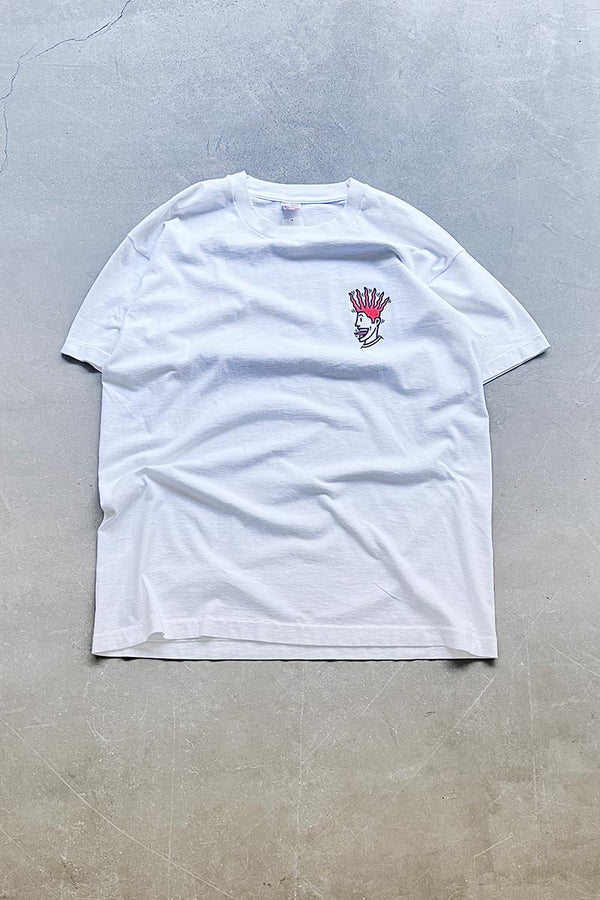 MADE IN USA 90'S MTV T-SHIRT / WHITE [SIZE: XL USED]