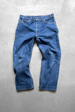 画像をギャラリービューアに読み込む, MADE IN USA 80&#39;S 505 DENIM PANTS ORANGE TAB / INDIGO [SIZE: 34 USED]
